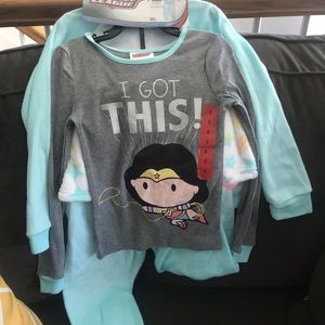 Justice League 4 piece sleepwear set